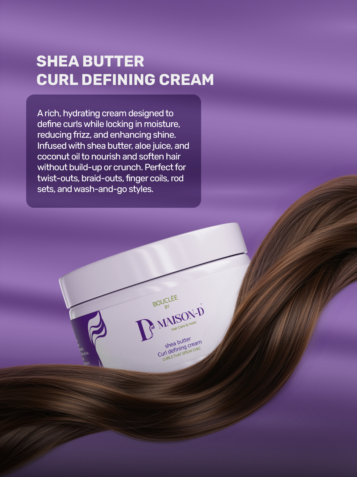 Shea Butter Curl Defining Cream