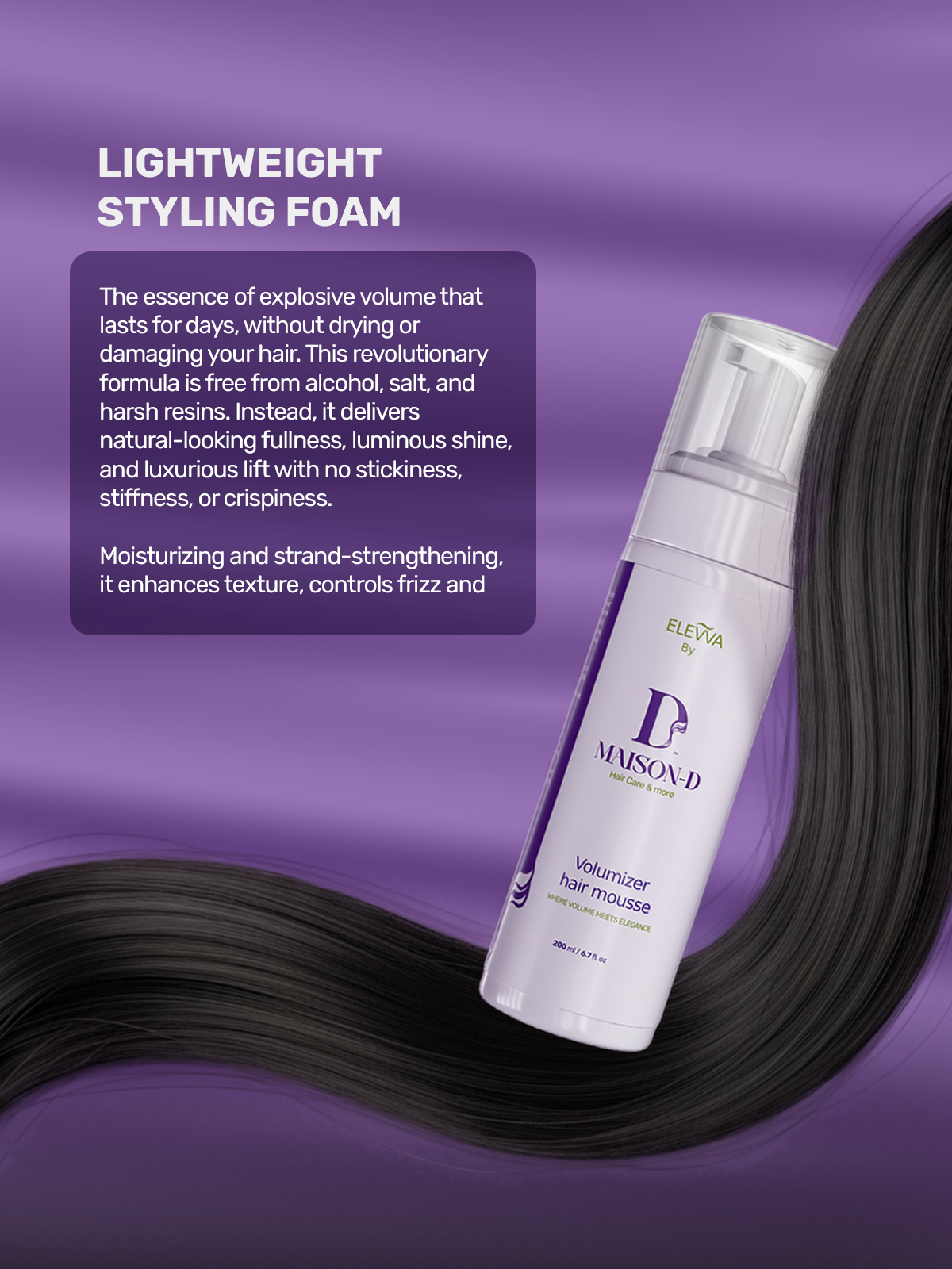 Volumizer Hair Mousse